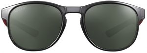 Solar zonnebril Cross unisex cat.3 rechthoekig zwart/rood/groen