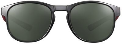 Solar zonnebril Cross unisex cat.3 rechthoekig zwart/rood/groen