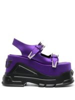 Versace sandales Medusa Anthem à plateforme - Violet