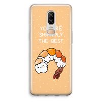 You're Shrimply The Best: OnePlus 6 Transparant Hoesje