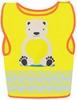 Korntex KX119K Children's Safety Vest Funtastic Wildlife CO² Neutral - Ice Bear Yellow - XS (3-6 years)