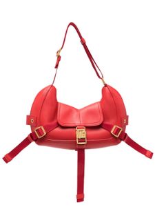 Balmain petit sac porté épaule Major - Rouge