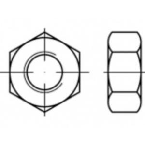 TOOLCRAFT TO-9984966 Zeskantmoeren M52 Staal Galvanisch verzinkt 5 stuk(s)