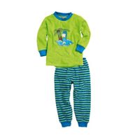 Playshoes pyjama Terry Dino Maat - thumbnail