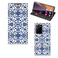 Samsung Galaxy Note 20 Ultra Smart Cover Flower Blue