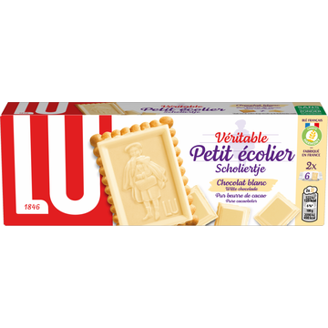 LU Scholiertje Chocolade Koekjes Wit 150g bij Jumbo