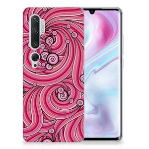 Xiaomi Mi Note 10 Pro Hoesje maken Swirl Pink