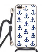 Ankers: iPhone 8 Plus Transparant Hoesje met koord