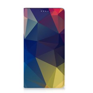 Samsung Galaxy A54 Stand Case Polygon Dark