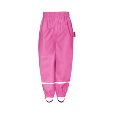 Playshoes regenbroek fleece gevoerd Uni Roze-140