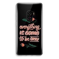 Optimistic flower girl: Xiaomi Mi Mix 2 Transparant Hoesje