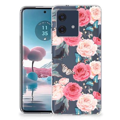 Motorola Edge 40 Neo | TPU Case | Butterfly Roses