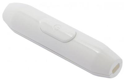 Chacon Snoerschakelaar rond design wit 2A - 7401100