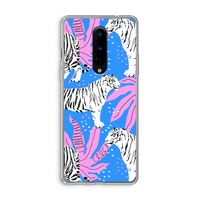 Tijger: OnePlus 8 Transparant Hoesje