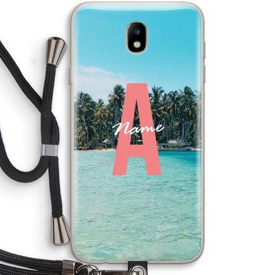 Pacific Dream: Samsung Galaxy J7 (2017) Transparant Hoesje met koord