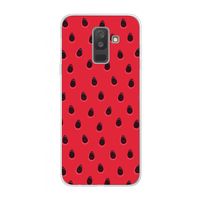 Watermelon: Samsung Galaxy A6 Plus (2018) Transparant Hoesje