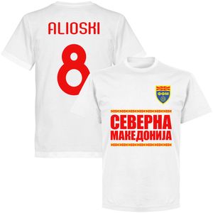 Noord Macedonië Alioski 8 Team T-Shirt