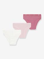 Set van 3 slipjes for girls Les Pockets Ecodim rozen