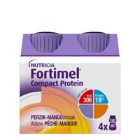 Fortimel Compact Protein Perzik-mango Flesjes 4x125ml - thumbnail