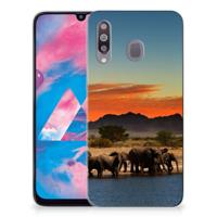 Samsung Galaxy M30 | TPU Hoesje | Olifanten