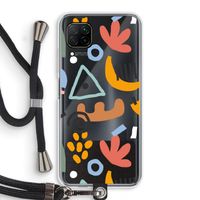 Abstract: Huawei P40 Lite Transparant Hoesje met koord