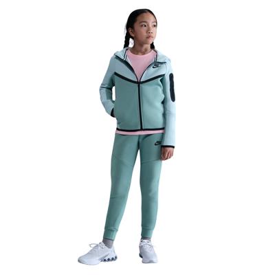 Nike Tech Fleece Sportswear Trainingspak Kids Grijs Lichtblauw