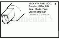 Reinigingsvloeistofpomp, koplampreiniging 246086001002Z