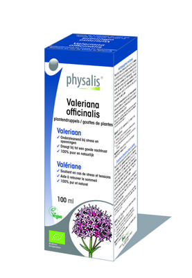 Physalis Plantendruppels Vloeibaar Valeriana Officinalis 100ml Physalis Plantendruppels Vloeibaar Valeriana Officinalis 100ml