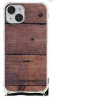 iPhone 14 Plus Stevig Telefoonhoesje Old Wood - thumbnail