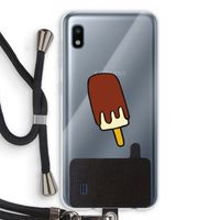 Frisco: Samsung Galaxy A10 Transparant Hoesje met koord