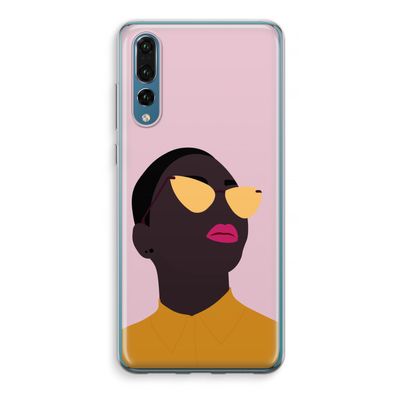 Yellow glasses: Huawei P20 Pro Transparant Hoesje