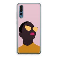 Yellow glasses: Huawei P20 Pro Transparant Hoesje