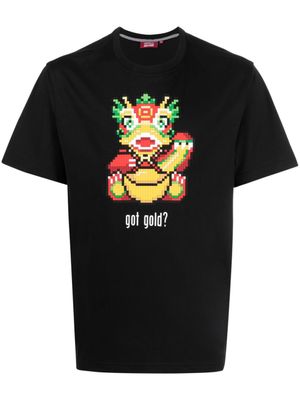 Mostly Heard Rarely Seen 8-Bit t-shirt Got Gold en coton - Noir