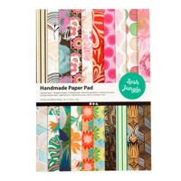 Handgeschept Papier, A4, vel 210x297 mm, 110-150 gr, 20 vel/ 1 doos