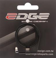 Edge Zadelpenklem ø31.8 aluminium met inbusbout - zwart