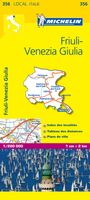 Wegenkaart - landkaart 356 Friuli - Venezia Giulia | Michelin - thumbnail