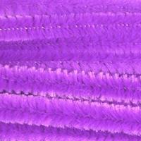 Chenille draad - 30x - paars - 14 mm x 50 cm - hobby/knutsel materialen Chenille draad - 30x - paars - 14 mm x 50 cm - hobby/knutsel materialen