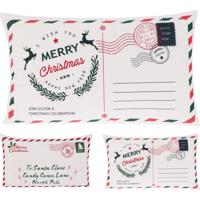 Kussen kerst envelop 50x30cm