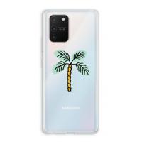 Palmboom: Samsung Galaxy S10 Lite Transparant Hoesje - thumbnail
