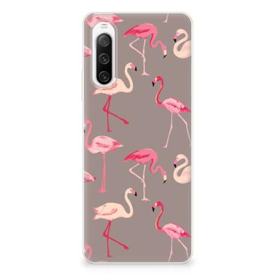 Sony Xperia 10 IV | TPU Hoesje | Flamingo