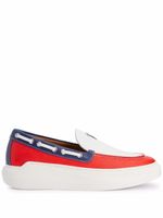 Giuseppe Zanotti mocassins Conley colour block - Blanc - thumbnail