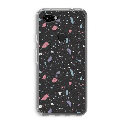 Terrazzo N°16: Google Pixel 3a Transparant Hoesje