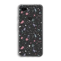 Terrazzo N°16: Google Pixel 3a Transparant Hoesje