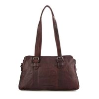 Spikes en Sparrow Handtas / Schoudertas Donker Bruin Spikes en Sparrow Handtas / Schoudertas Donker Bruin