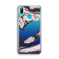 Roze stroom: Huawei P Smart (2019) Transparant Hoesje