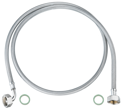 Cornat Wasmachine-Toevoerslang 1M50 Rvs - T357214