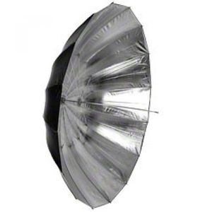 Walimex 18695 fotostudioreflektor Paraplu Zwart, Zilver, Transparant, Wit