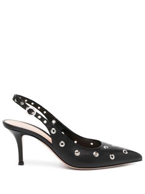 Gianvito Rossi escarpins Lydia Sling 70 mm - Noir