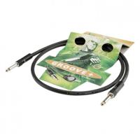 Sommer Cable S13E-0600-SW Jackplug Instrumenten Aansluitkabel [1x Jackplug male 6,3 mm (mono) - 1x Jackplug male 6,3 mm (mono)] 6.00 m Zwart Flexibel