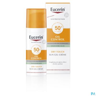 Eucerin Sun Oil Control Dry Touch Gel-Crème Onzuivere en Vette Huid SPF50+ 50ml